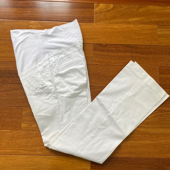 Thyme Maternity Wide Straight Leg Pants - Picture 2 of 6